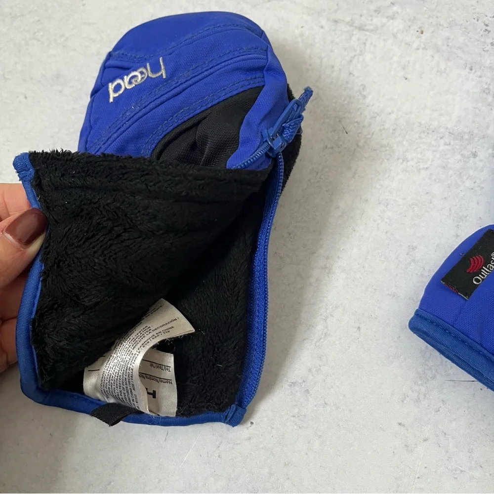 Kids HEAD Winter Mittens XXS Blue